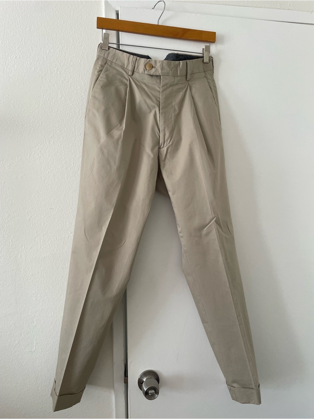 Todd Snyder Italian Stretch Twill Madison Suit Trouser in Sandstone 30x30